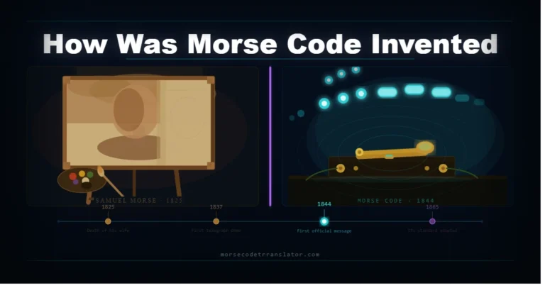 feature image of how morse invented