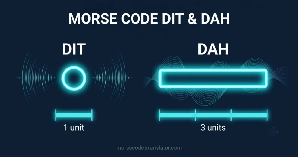 Dit & Dah symbols for beginners