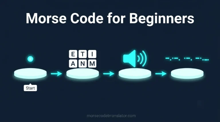 Feature image of Morse code for beginners